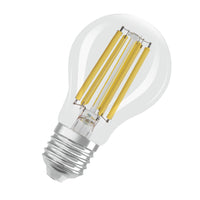 OSRAM Lampada LED ad alta efficienza Classic A100, 7,2 W, trasparente, E27