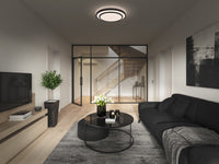OSRAM ORBIS BERLIN lampada da soffitto, nero, 24W, 2700lm