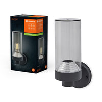 LEDVANCE ENDURA CLASSIC AMBER APPLIQUE DA PARETE AMBRA, grigio scuro