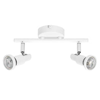OSRAM LED SPOT GU10 Lampada da soffitto 2 x 3,4W, 460lm, bianco