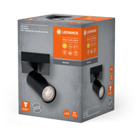 LEDVANCE SPOT LED OCTAGON 1 x 3,4W, GU10, 230lm, nero