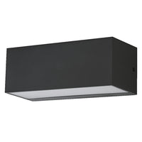 LEDVANCE ENDURA® Style IP65 Applique Idri Grigio Scuro, Wandleuchte, 700 lm, 3000 K, Warmweiß