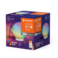 LEDVANCE SMART+ Wifi BALL Moodlight Lampada da tavolo MAGIC RGB RGBW USB, 200 lm, 2200 … 6500 K, Bianco regolabile|RGB