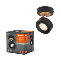 LEDVANCE DECOR SPOT PLUTO lampada da parete, 4,8W, 300lm, nero