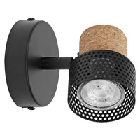 OSRAM DECOR SPOT CORK lampada da soffitto, 1 x 3,4W, 230lm, nero