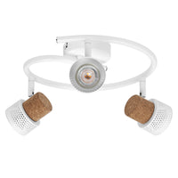 OSRAM DECOR SPOT CORK Lampada a soffitto a spirale, 3 x 3,4W, 690lm, bianco