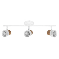 OSRAM DECOR SPOT CORK lampada da soffitto, 3 x 3,4W, 690lm, bianco