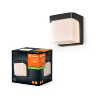 LEDVANCE ENDURA® Style IP65 Wall Ihsan Dark Gray, Wandleuchte, 550 lm, 3000 K, Warmweiß