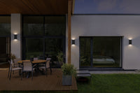 LEDVANCE ENDURA® Style IP65 Wall Idar Grigio Scuro, Applique, 340 lm, 3000 K, Warmweiß