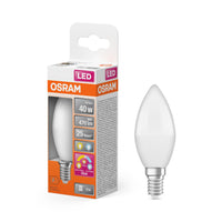 Lampada OSRAM LED Superstar Classic satinata, 3 modi, 4,9W