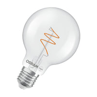 Lampada LED OSRAM Vintage 1906 globo Trasparente, 4,6 W, 470 lm, E27