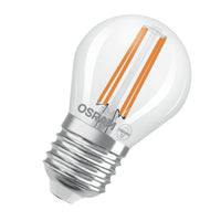 Lampada OSRAM LED Superstar Classic trasparente, 2,2 W, 470 lm, 45 mm