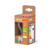 Lampada OSRAM LED Classic, forma lampadina, trasparente, 2,2W, 470lm, E27