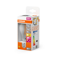 Lampada OSRAM LED Star Classic con sensore, 7,3 W, trasparente, E27