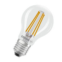 Lampada OSRAM LED Classic, forma lampadina, trasparente, 2,2W, 470lm, E27