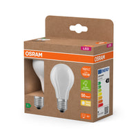 Lampada OSRAM LED Superstar Classic satinata, 7,2 W, EEK A, E27