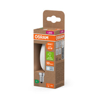 Lampada LED OSRAM classe energetica, 3,8 W, satinata, EEK A, E14