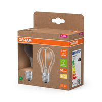 Lampada OSRAM LED Superstar Classic Chiara, 2.2W, 470lm, E27