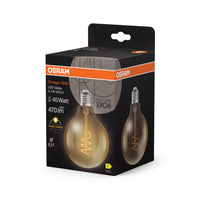 OSRAM Vintage 1906 Globe LED-Lampe Gold, 3.4W, 470lm, E27