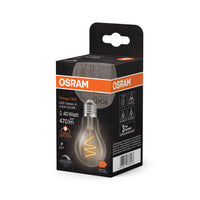 OSRAM Lampada LED classica vintage 1906 Klar, 4.6W, 470lm, E27