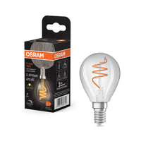 OSRAM Vintage 1906 Classica Lampadina LED Chiara, 4.6W, 470lm, E14, Bianco Caldo