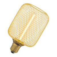 Lampada a filamento OSRAM DECOR LED quadrata, oro, 3,5 W, 150 lm