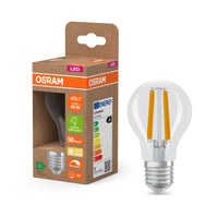 Lampada LED OSRAM classe energetica, 2.2W, 470lm, Trasparente, E27