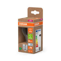 OSRAM Energy Class LED-Lampe, Kolbenform, 2.2W, Frosted, E27