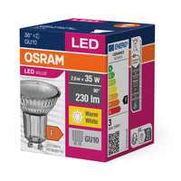 OSRAM LED Strahler Value PAR16 35 36° 2.6W 827 GU10