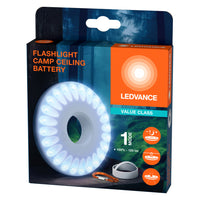 LEDVANCE TORCIA Lampada da campeggio, luce mobile, 120 lm, 6500 K, Bianco freddo