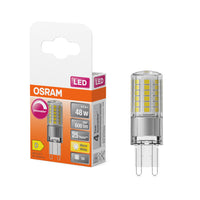 OSRAM LED- Stiftsockellampe PIN Klar, 4.4W, 600lm, G9, 18 mm , Warmweiß