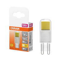 Lampada OSRAM LED PIN Trasparente, 2.6W, 320lm, G9, 17 mm