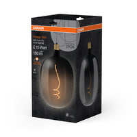 OSRAM Vintage 1906® LED BIG DECORATIVE Lampada LED ovale Fumé, 4.5W, 150lm