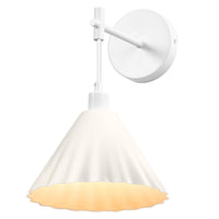 LEDVANCE DECOR Wandleuchte Decor Pulp weiß, E14, 218 mm