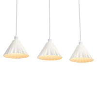 Lampada a sospensione LEDVANCE DECOR a 3 luci Decor Pulp bianco, E14