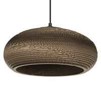 Lampada a sospensione LEDVANCE DECOR Decor Cardboard Drop marrone, E27