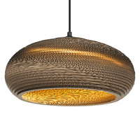 Lampada a sospensione LEDVANCE DECOR Decor Cardboard Drop marrone, E27