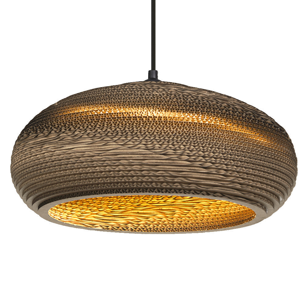 Lampada a sospensione LEDVANCE DECOR Decor Cardboard Drop marrone, E27