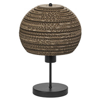 LEDVANCE DECOR Tischleuchte Decor Cardboard Ball braun, E27