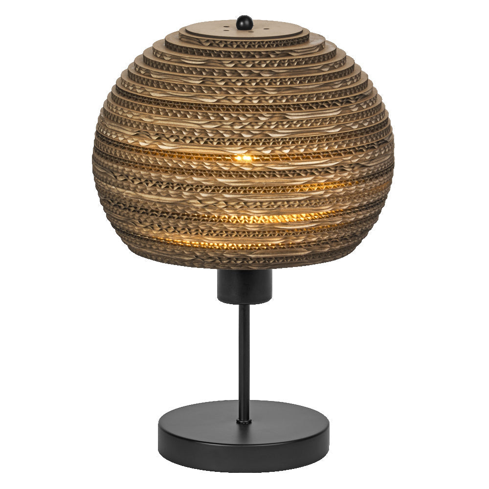 LEDVANCE DECOR Tischleuchte Decor Cardboard Ball braun, E27