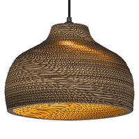Lampada a sospensione LEDVANCE DECOR Decor Cardboard Hat marrone, E27