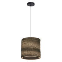 Lampada a sospensione LEDVANCE DECOR Decor Cardboard Cilindro marrone, E27