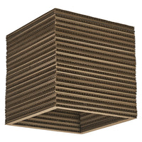 OSRAM DECOR Lampada da soffitto Decor Cartone Quadrato marrone, E27