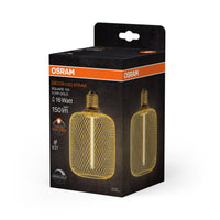 Lampada a filamento OSRAM DECOR LED quadrata, oro, 3,5 W, 150 lm