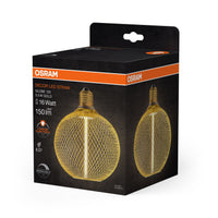 Lampada a filamento OSRAM DECOR LED globo, oro, 3,5 W, 150 lm