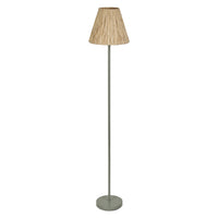 OSRAM DECOR Lampada da terra Decor Raffia verde-marrone, E27, 300 mm