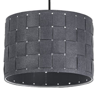 OSRAM DECOR Lampada a sospensione Decor Felt Weaving grigio, E27, 280 mm