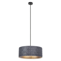 LEDVANCE DECOR Pendelleuchte Decor Felt Weaving dunkelgrau, 3xE27