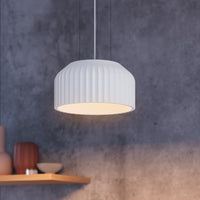 LEDVANCE DECOR Plaster Routes Pendant Pendelleuchte 300 1xE27 White