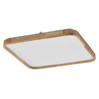 OSRAM ORBIS Alicia lampada da soffitto dimmerabile Click-DIM 36W 495x495mm decorazione in legno
